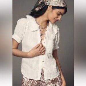 Pilcro by Anthropologie  Keira Blouse, Size S